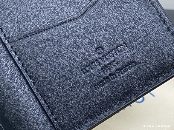 Official oldcobbler LOUIS Organizer-7.5*11.1*1 VUITTON cm Pocket 0804